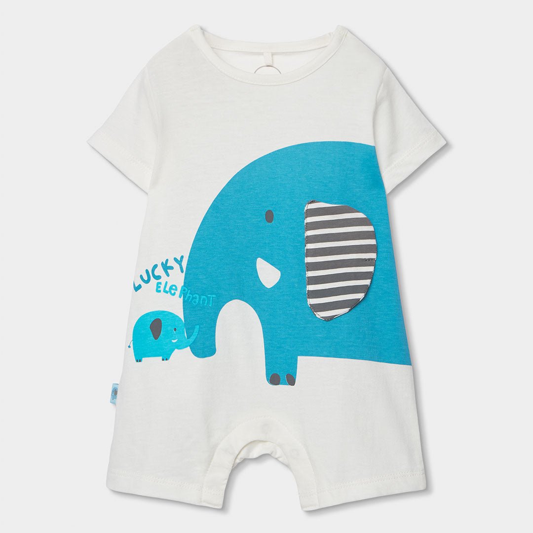 Tutina Corta Elefante 213039 - Coccole e Ricami p.iva IT09642670583