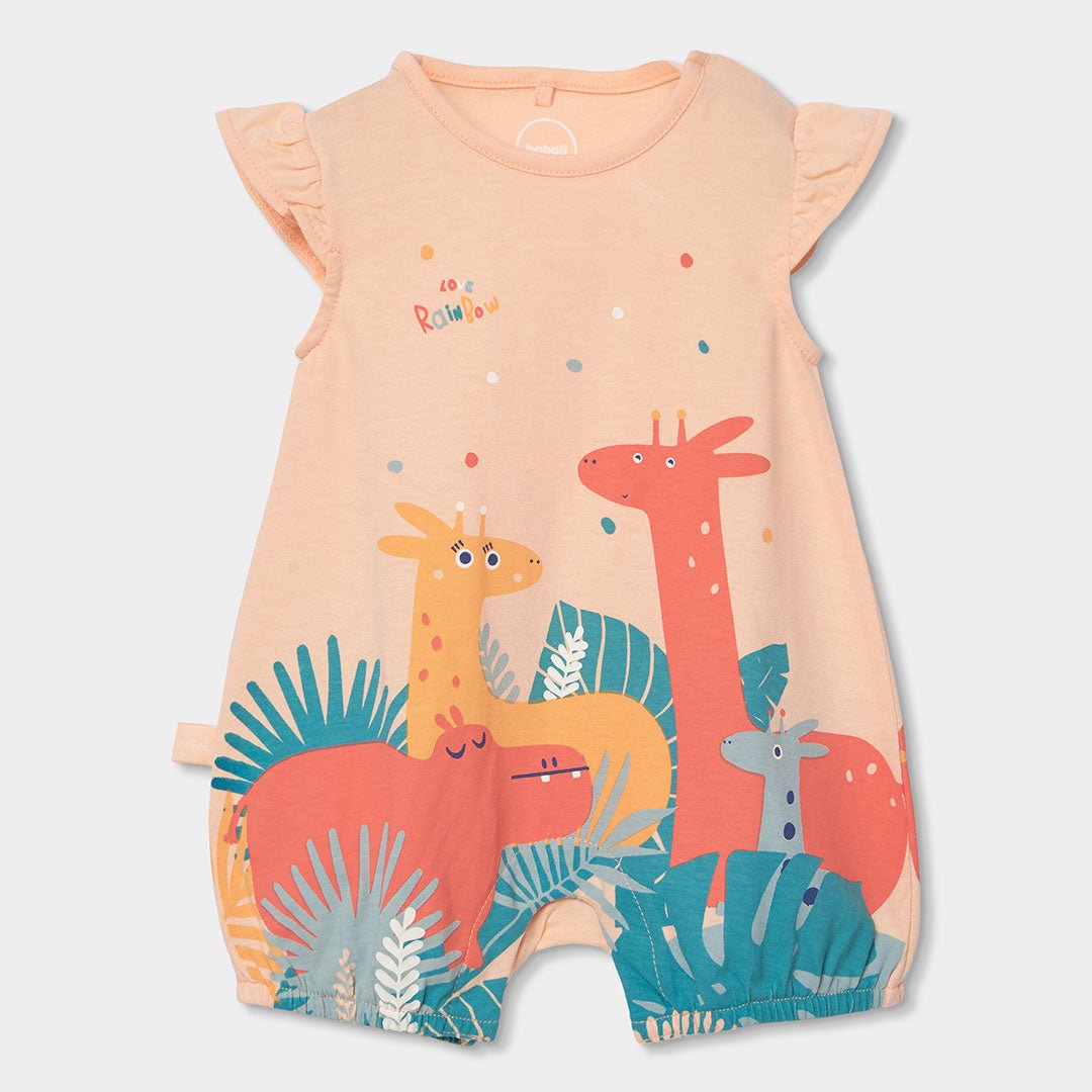 Tutina Corta GIRAFFA 153043 - Coccole e Ricami p.iva IT09642670583