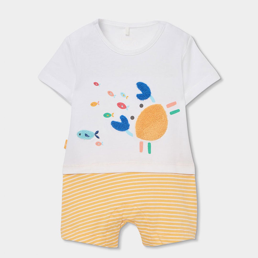 Tutina Corta GRANCHIO 243032 - Coccole e Ricami p.iva IT09642670583