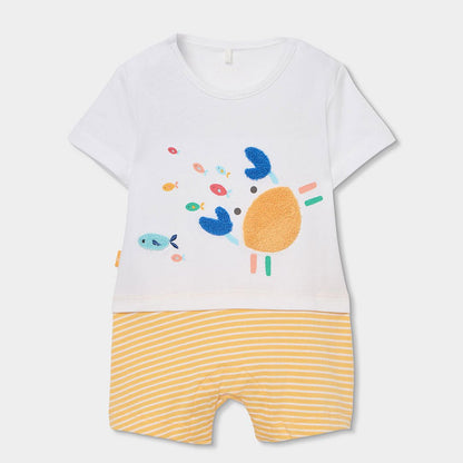 Tutina Corta GRANCHIO 243032 - Coccole e Ricami p.iva IT09642670583