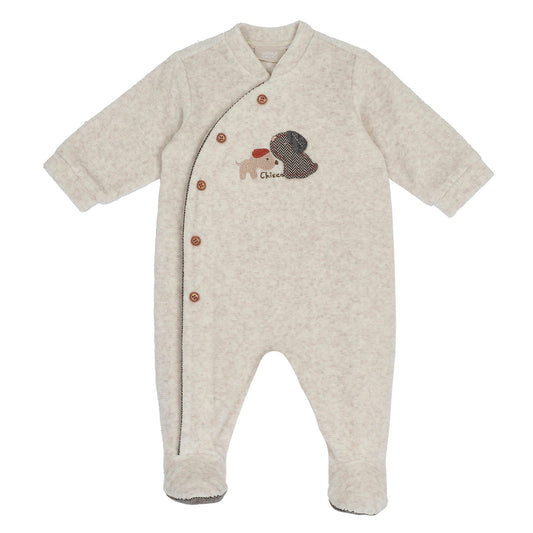 Tutina Cuccioli aperta avanti 102490 - Coccole e Ricami p.iva IT09642670583