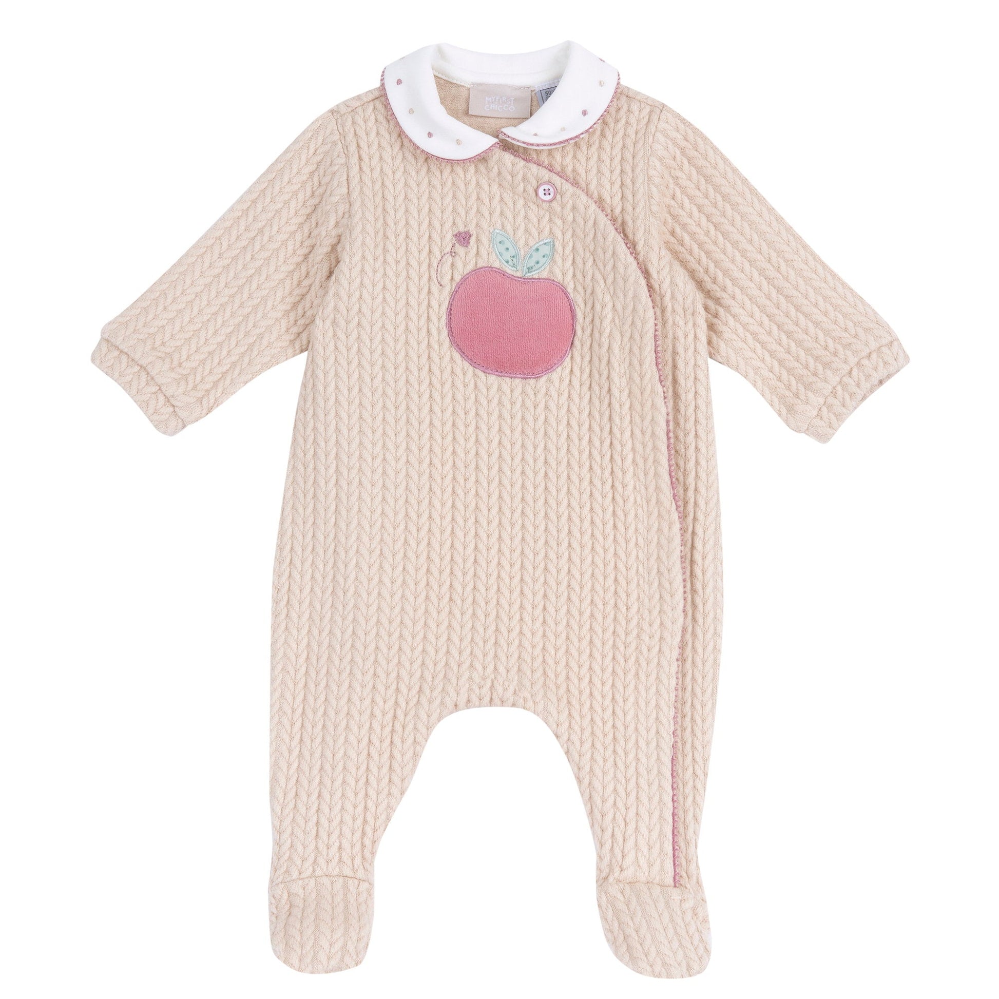 Tutina Treccine aperta avanti 102369 - Coccole e Ricami