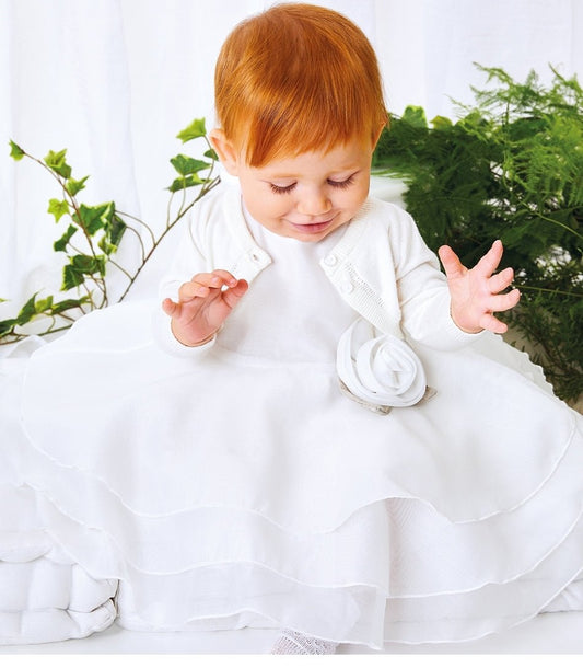 Abito elegante bimba - Coccole e Ricami P.iva 09642670583