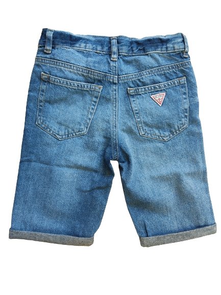 Bermuda Jeans Guess - Coccole e Ricami |email: info@coccoleericami.shop| P.Iva 09642670583