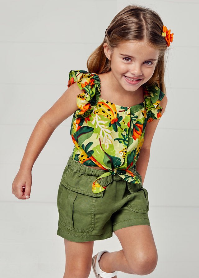 Blusa bambina fantasia - Coccole e Ricami |email: info@coccoleericami.shop| P.Iva 09642670583