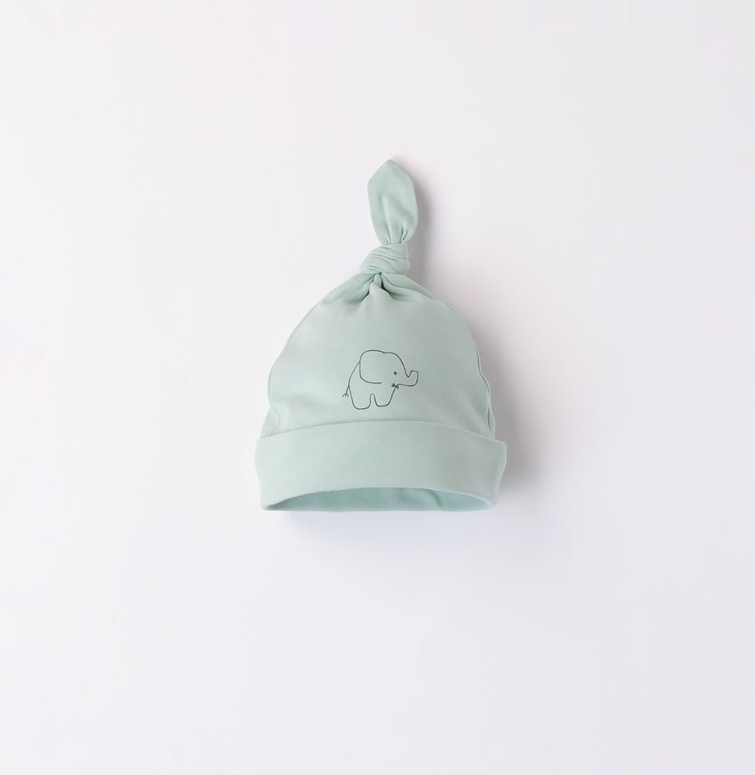 Cappello neonato Elefantino - Coccole e Ricami