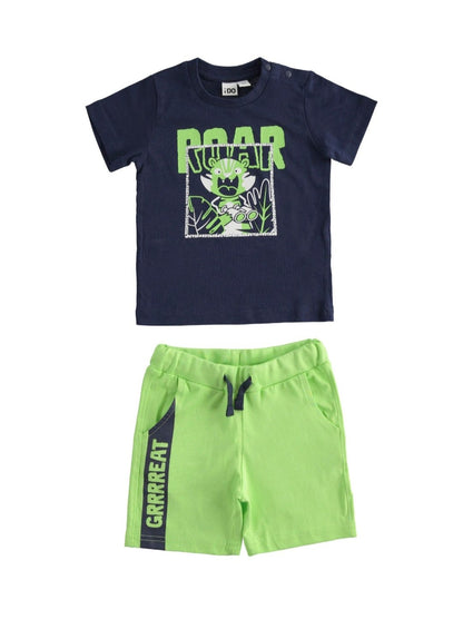 Completo corto Bambino - Coccole e Ricami |email: info@coccoleericami.shop| P.Iva 09642670583