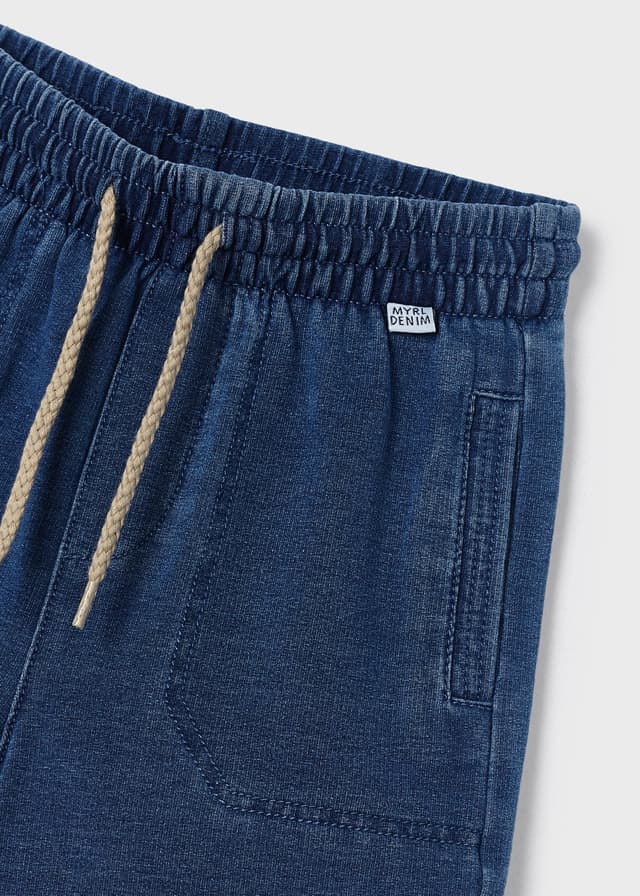 Jeans corto morbido - Coccole e Ricami P.iva 09642670583
