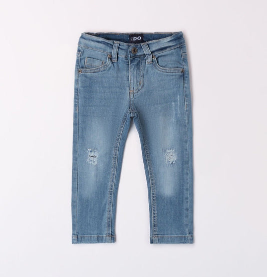 Jeans strappato - Coccole e Ricami