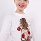 Maglietta manica lunga Bambina - Coccole e Ricami P.iva 09642670583