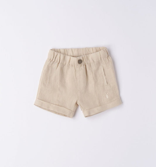 Pantalone corto LINO - Coccole e Ricami P.iva 09642670583