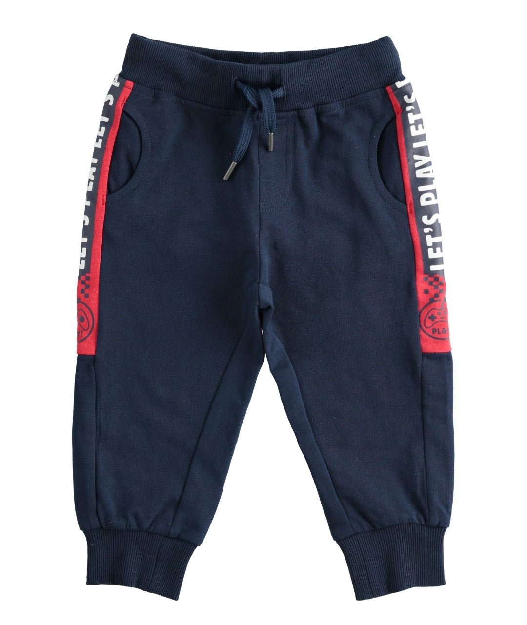 Pantalone in felpa garzata - Coccole e Ricami |email: info@coccoleericami.shop| P.Iva 09642670583
