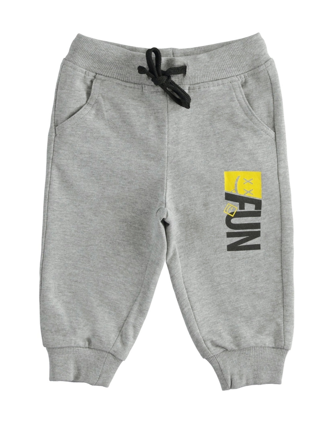 Pantalone tuta garzata bimbo - Coccole e Ricami |email: info@coccoleericami.shop| P.Iva 09642670583