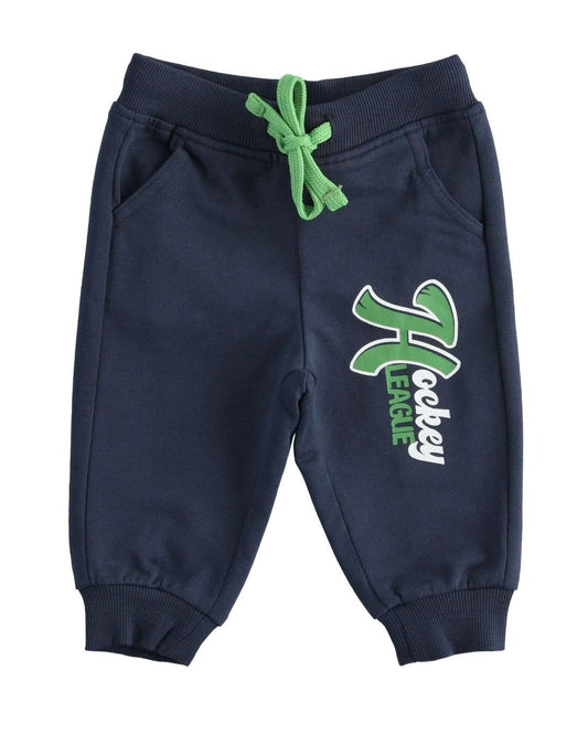 Pantalone tuta garzata bimbo - Coccole e Ricami |email: info@coccoleericami.shop| P.Iva 09642670583