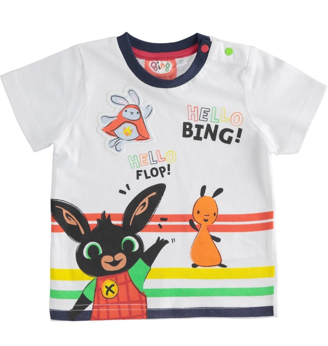 T-Shirt BING - Coccole e Ricami |email: info@coccoleericami.shop| P.Iva 09642670583