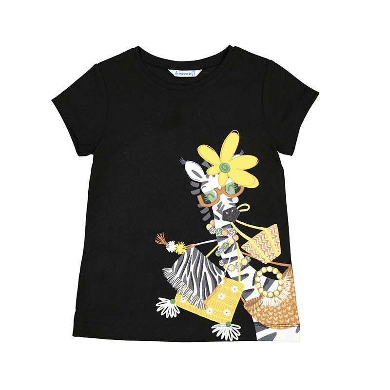 T-Shirt Giraffa - Coccole e Ricami