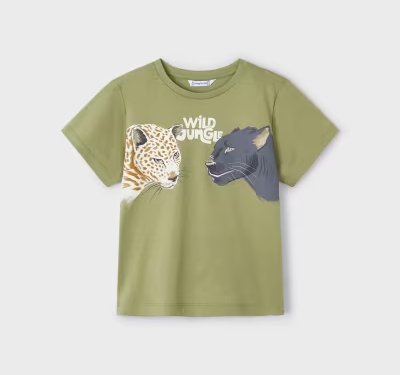 T-Shirt Jungle - Coccole e Ricami