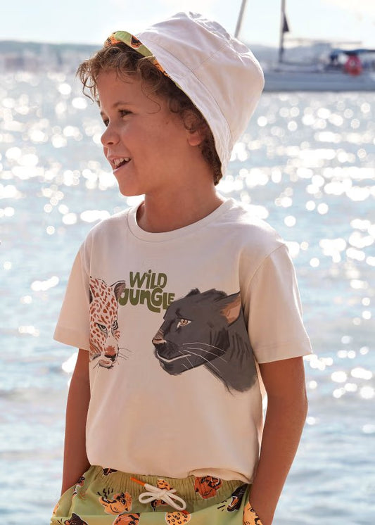 T-Shirt Jungle - Coccole e Ricami