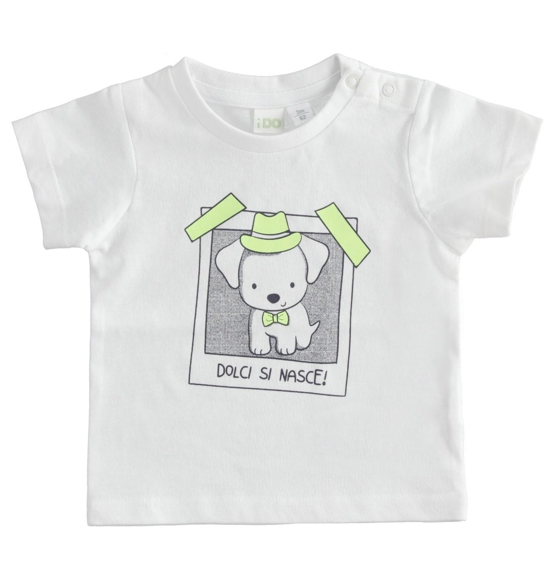 T-Shirt mezza manica bimbo - Coccole e Ricami |email: info@coccoleericami.shop| P.Iva 09642670583