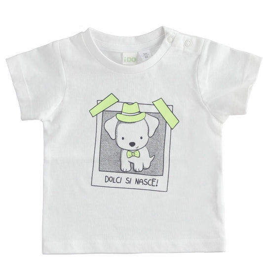 T-Shirt mezza manica bimbo - Coccole e Ricami |email: info@coccoleericami.shop| P.Iva 09642670583