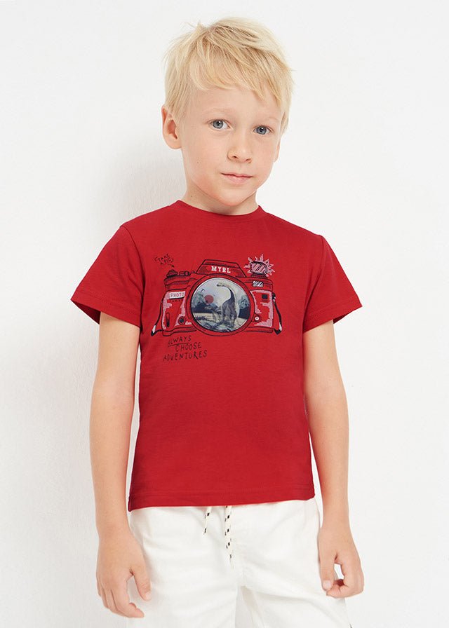 T-Shirt mezza manica Dinosauro - Coccole e Ricami P.iva 09642670583