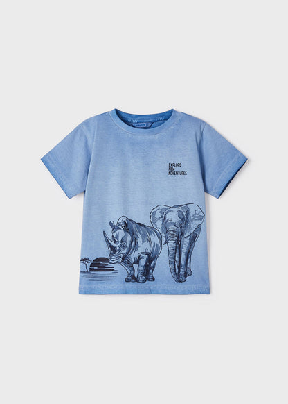 T-Shirt mezza manica Elefante - Coccole e Ricami P.iva 09642670583