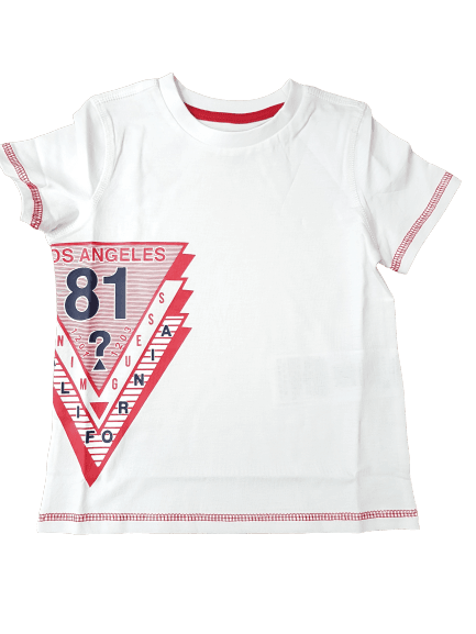 T-Shirt mezza manica Guess - Coccole e Ricami |email: info@coccoleericami.shop|
