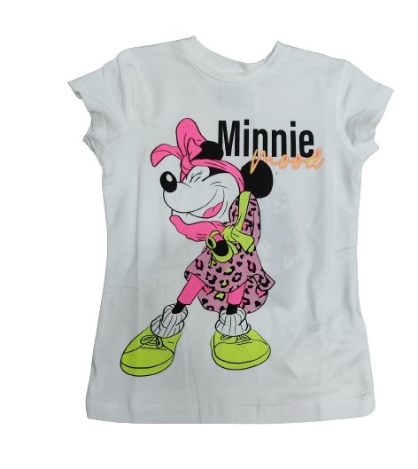 T-Shirt Minnie - Coccole e Ricami |email: info@coccoleericami.shop| P.Iva 09642670583