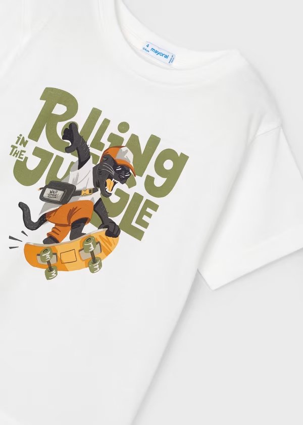 T-Shirt Rolling - Coccole e Ricami