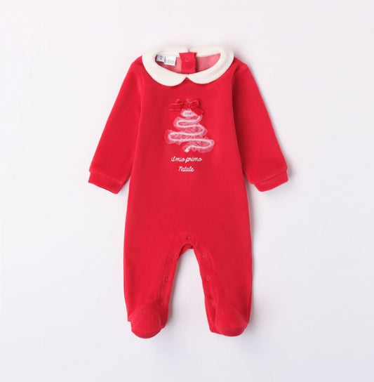 Tutina ciniglia Natale - Coccole e Ricami